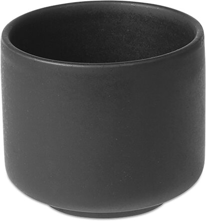 Ceramic Pisu #02 Cup Home Tableware Cups & Mugs Coffee Cups Black LOUISE ROE