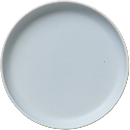 Ceramic Pisu #16 Lunch Plate Home Tableware Plates Small Plates Blå Louise Roe*Betinget Tilbud