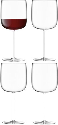 Borough Grand Cru Glass Set 4 Home Tableware Glass Wine Glass Red Wine Glasses Nude LSA International