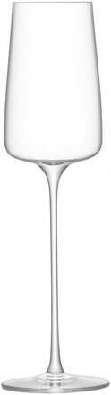 Metropolitan Champagne Flute 230Ml Clear X 4 Home Tableware Glass Champagne Glass Nude LSA International*Betinget Tilbud