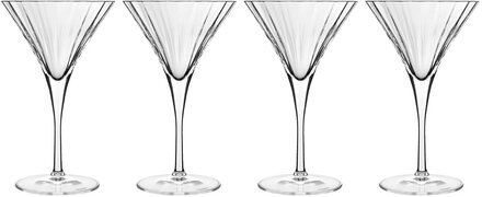 Martiniglas/Cocktailglas Bach 4 Stk. Home Tableware Glass Cocktail Glass Nude Luigi Bormioli