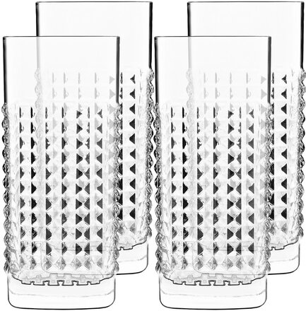 Ølglass/Longdrinkglass Mixology Elixir 48 Cl 4 Stk. Home Tableware Glass Beer Glass Nude Luigi Bormioli*Betinget Tilbud