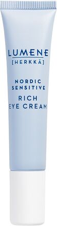 Lumene Nordic Sensitive Rich Eye Cream 15 Ml Øjenpleje Nude LUMENE