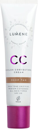 Cc Color Correcting Cream Deep Tan Color Correction Creme Bb Creme LUMENE