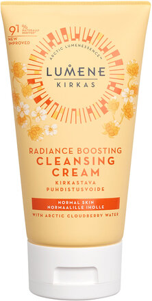 Kirkas Radiance Boosting Cleansing Cream 150Ml Ansigtsrens Makeupfjerner Nude LUMENE