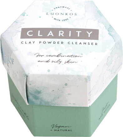 Clarity Facial Clay Powder Cleanser Ansiktstvätt Sminkborttagning Cleanser Nude Luonkos