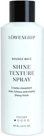 Bounce Back - Shine & Texture Spray Beauty WOMEN Hair Styling Shine Spray Nude Löwengrip*Betinget Tilbud