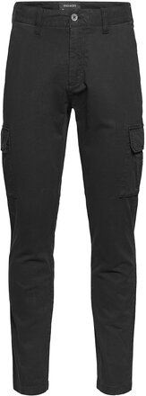 Cargo Trouser Trousers Cargo Pants Svart Lyle & Scott*Betinget Tilbud