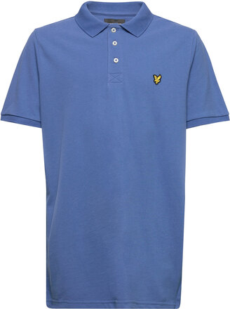 Classic Polo Shirt T-shirts Polo Shirts Short-sleeved Polo Shirts Blå Lyle & Scott Junior*Betinget Tilbud