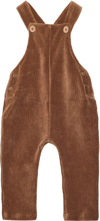 Emel Hängselbyxa Bottoms Dungarees Brown Ma-ia Family