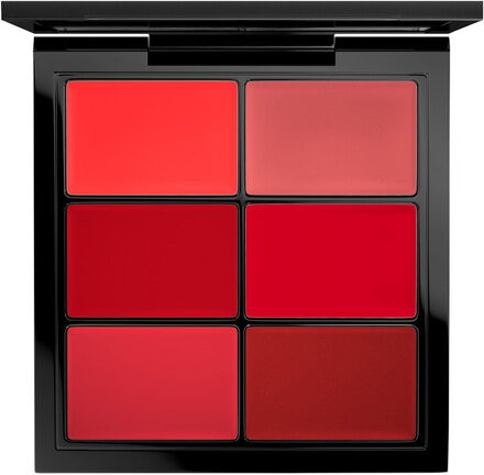 Pro Lip Palette Six Editor Reds Leppestift Sminke Rød M.A.C.*Betinget Tilbud