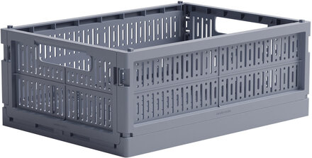 Made Crate Midi Home Storage Storage Baskets Grå Made Crate*Betinget Tilbud