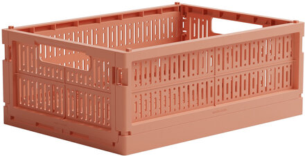 Made Crate Midi Home Storage Storage Baskets Oransje Made Crate*Betinget Tilbud