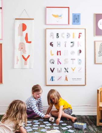 Curious Feeling - 30X40 Home Kids Decor Posters & Frames Posters Feelings Multi/mønstret MADO*Betinget Tilbud