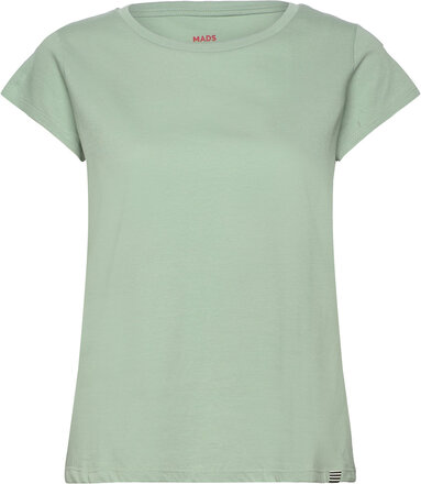 Organic Favorite Teasy Tee Tops T-shirts & Tops Short-sleeved Green Mads Nørgaard