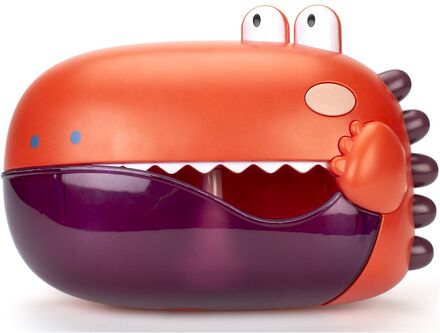 Dino Bubble Machine, Orange Toys Bath & Water Toys Bath Toys Multi/patterned Magni Toys
