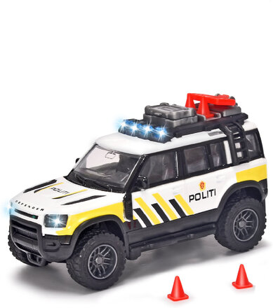 Majorette Grad Series Land Rover Police Toys Toy Cars & Vehicles Toy Cars Multi/patterned Majorette