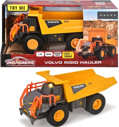 Majorette Grand Series Volvo Hauler Rigid R45D Toys Toy Cars & Vehicles Toy Vehicles Construction Cars Multi/patterned Majorette