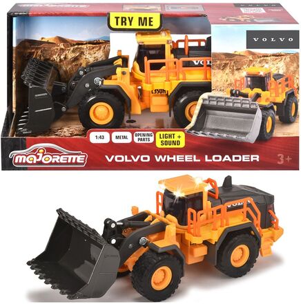 Majorette Grand Series Volvo Wheel Loader L350H Toys Toy Cars & Vehicles Toy Vehicles Construction Cars Multi/patterned Majorette