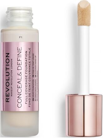 Revolution Conceal & Define Foundation F1 Concealer Makeup Makeup Revolution
