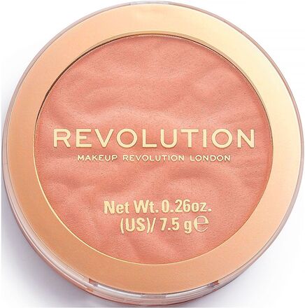 Revolution Blusher Reloaded Peach Bliss Beauty WOMEN Makeup Face Blush Makeup Revolution*Betinget Tilbud