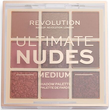 Revolution Ultimate Nudes Eyeshadow Palette Medium Ögonskugga Palette Smink Makeup Revolution