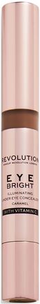 Revolution Bright Eye Concealer Caramel Concealer Smink Makeup Revolution