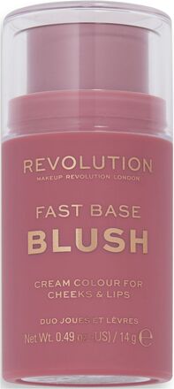 Revolution Fast Base Blush Stick Bare Rouge Smink Pink Makeup Revolution