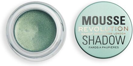 Revolution Mousse Shadow Emerald Green Beauty Women Makeup Eyes Eyeshadows Eyeshadow - Not Palettes Green Makeup Revolution