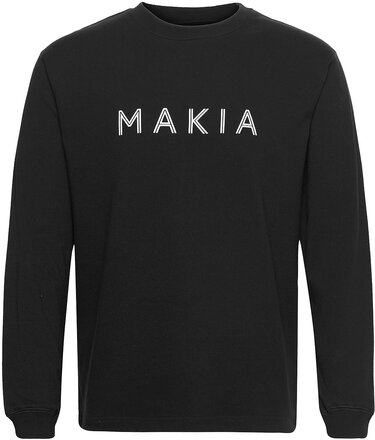 Oksa Long Sleeve T-shirts Long-sleeved Svart Makia*Betinget Tilbud