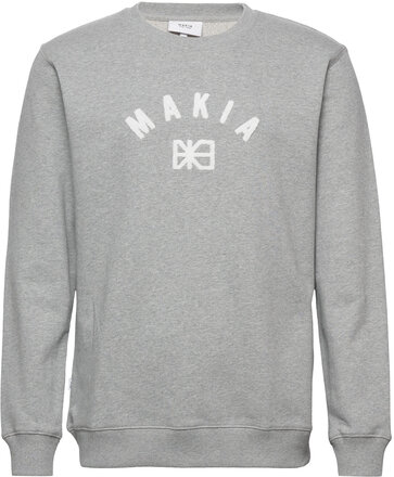 Brand Sweatshirt Tops Sweat-shirts & Hoodies Sweat-shirts Grey Makia