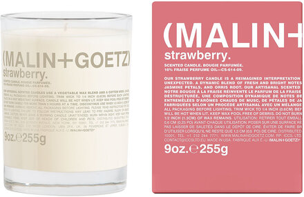 Strawberry Candle Doftljus Nude Malin+Goetz