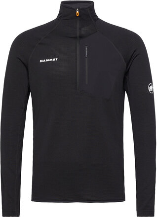 Aenergy Light Ml Half Zip Pull Men Sport Sweatshirts & Hoodies Fleeces & Midlayers Black Mammut