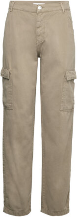 Pocket Cargo Jeans Bottoms Trousers Cargo Pants Khaki Green Mango