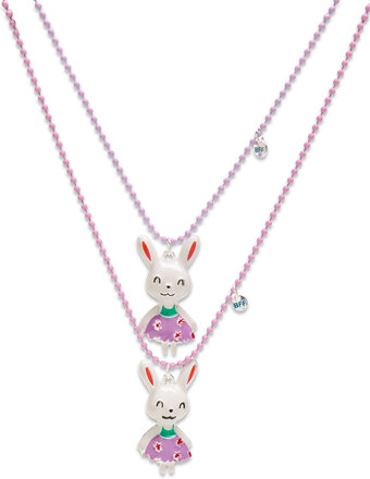 2 Pack Best Friends Necklace Accessories Kids Jewellery Necklaces Pink Mango