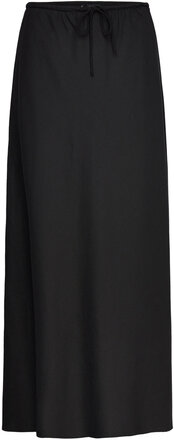 Long Skirt With Adjustable Bow Skirts Maxi Skirts Black Mango