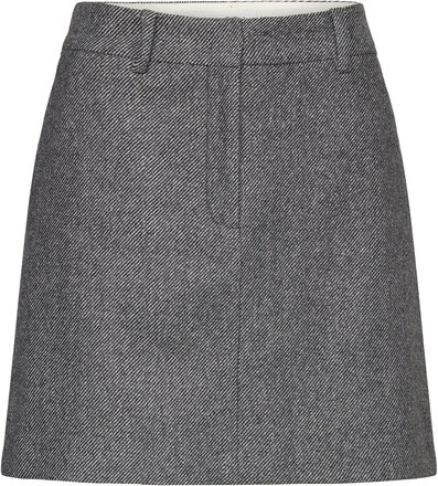 Woven Skirts Kort Kjol Black Marc O'Polo