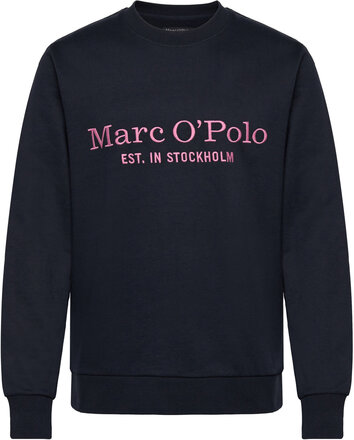 Sweatshirts Sweat-shirt Genser Marineblå Marc O'Polo*Betinget Tilbud