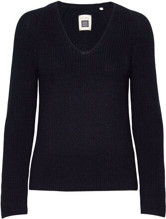 Pullover Long Sleeve Pullover Blå Marc O'Polo*Betinget Tilbud