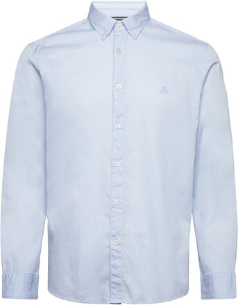 Shirts/Blouses Long Sleeve Skjorte Uformell Blå Marc O'Polo*Betinget Tilbud