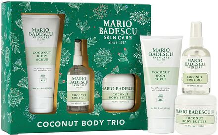Mario Badescu Coconut Body Trio Hudplejesæt Nude Mario Badescu