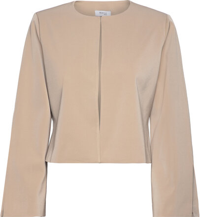 Daisy Blazer Blazers Cropped Blazers Beige Marville Road