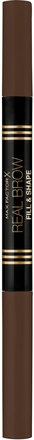 Real Brow Fill & Shape 002 Soft Brown Øjenbrynsblyant Makeup Brown Max Factor