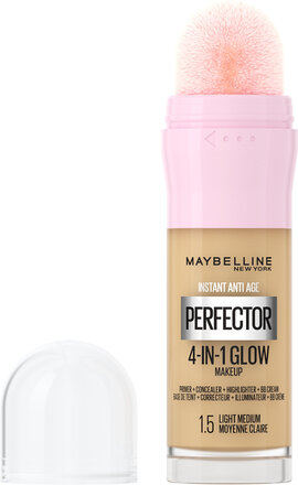 Maybelline New York, Instant Perfector, 4-In-1 Glow Makeup Foundation, 1.5 Light Medium, 20Ml Concealer Makeup Maybelline