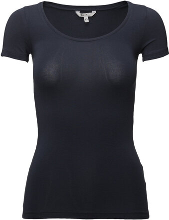 Siliana T-shirts & Tops Short-sleeved Marineblå MbyM*Betinget Tilbud
