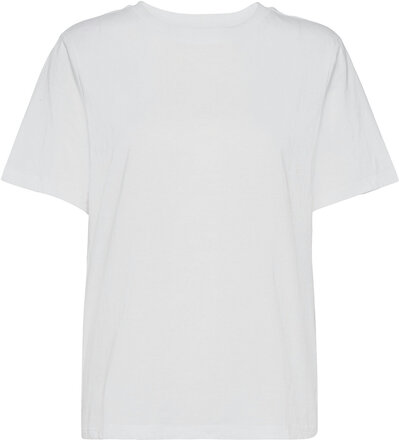 Beeja T-shirts & Tops Short-sleeved Hvit MbyM*Betinget Tilbud