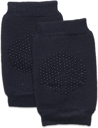 Wool Kneepads - Anti-Slip Socks & Tights Baby Socks Marineblå Melton*Betinget Tilbud