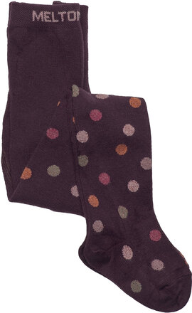 Tights - Petit Circle Socks & Tights Tights Lilla Melton*Betinget Tilbud