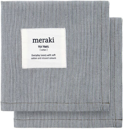 Tea Towels, Verum Home Textiles Kitchen Textiles Kitchen Towels Grey Meraki