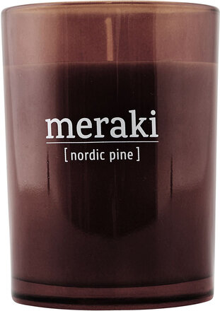 Scented Candle, Nordic Pine Duftlys Nude Meraki*Betinget Tilbud